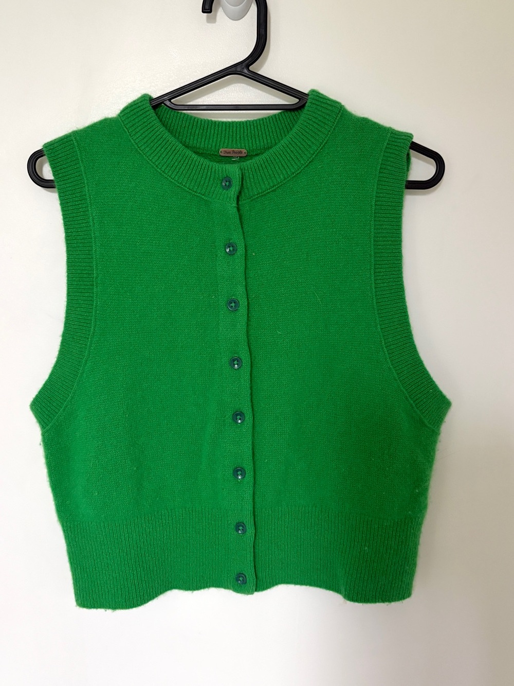 free people cashmere vest S great condition